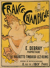 Plakat für France-Champagne